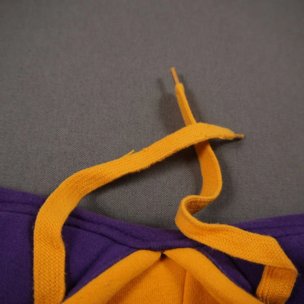 LSU Tigers Embroidered Raglan Colosseum Men Hoodie XL Retro Football Sport